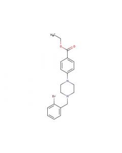 Astatech ETHYL 4-(4-(2-BROMOBENZYL)PIPERAZIN-1-YL)BENZOATE; 1G; Purity 97%; MDL-MFCD16251268